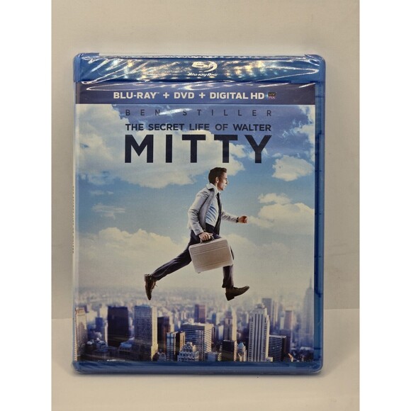 Other - The Secret Life of Walter Mitty (Blu-Ray + DVD + Digital HD) Still Sealed